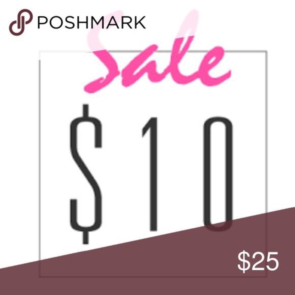 $10 Sale in progress